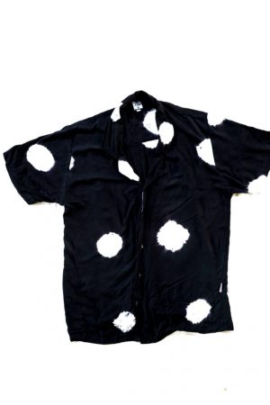 Kemeja Shibori Shirt Black