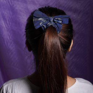 Zero Waste Ikat Scrunchies